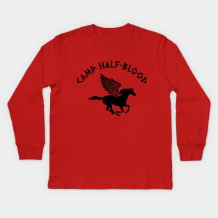 Camp Half Blood Cosplay Percy Jackson Rick Riordan Kids Long Sleeve T-Shirt